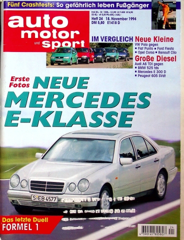 Deckblatt Auto Motor und Sport (24/1994)